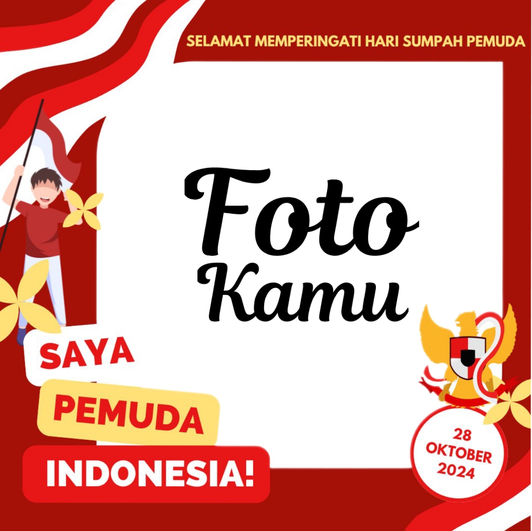 Twibbon untuk Rayakan Hari Sumpah Pemuda 2024