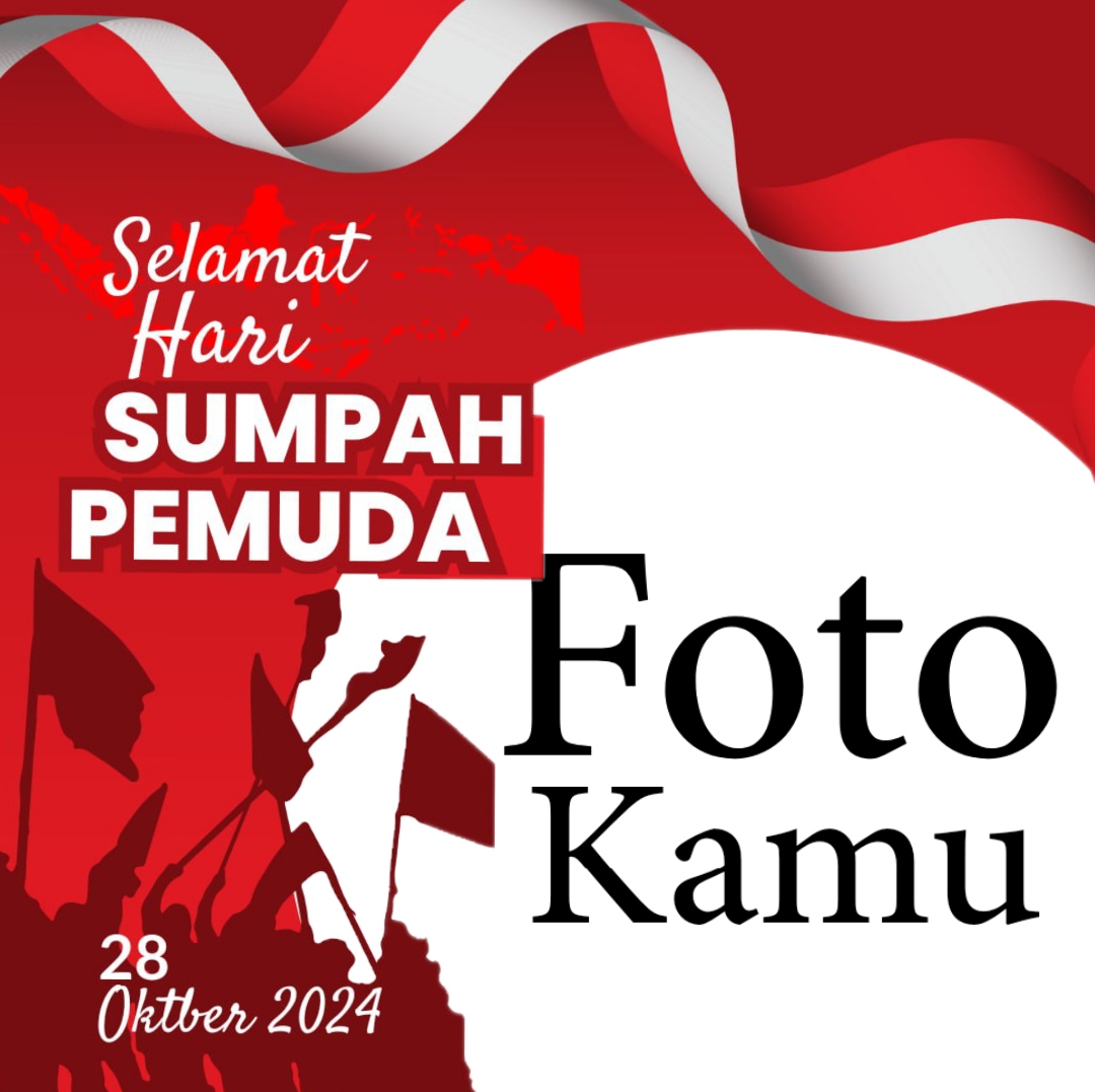 Download Sumpah Pemuda Day Twibbon, Free!